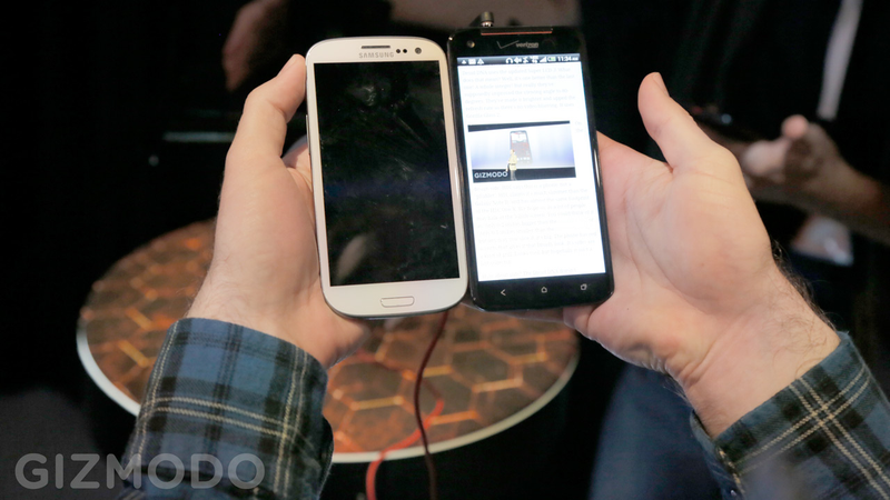 Illustration for article titled HTC Droid DNA Hands On: This Thing Is Sick
